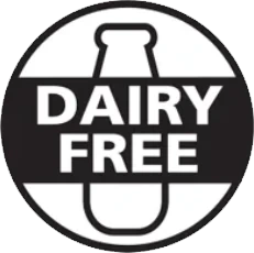 The Dairy Free mark from the vendor artwork