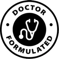The Doctor Formulated mark from the vendor artwork