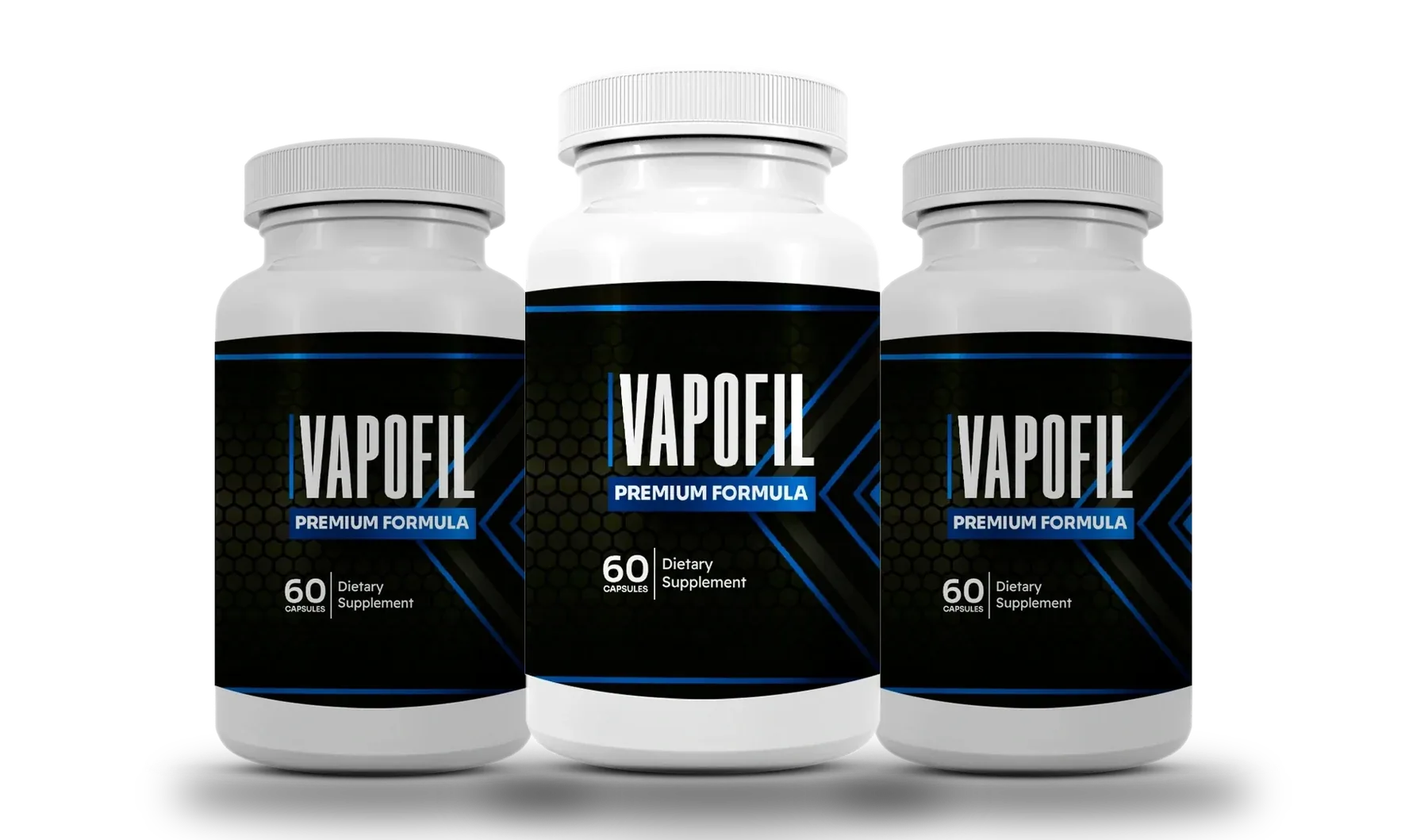 The Vapofil 3 bottles pack