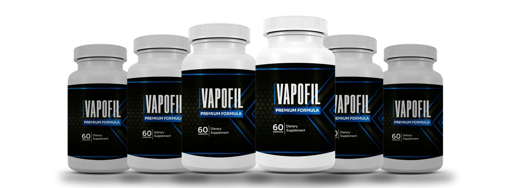 The Vapofil 6 bottles pack